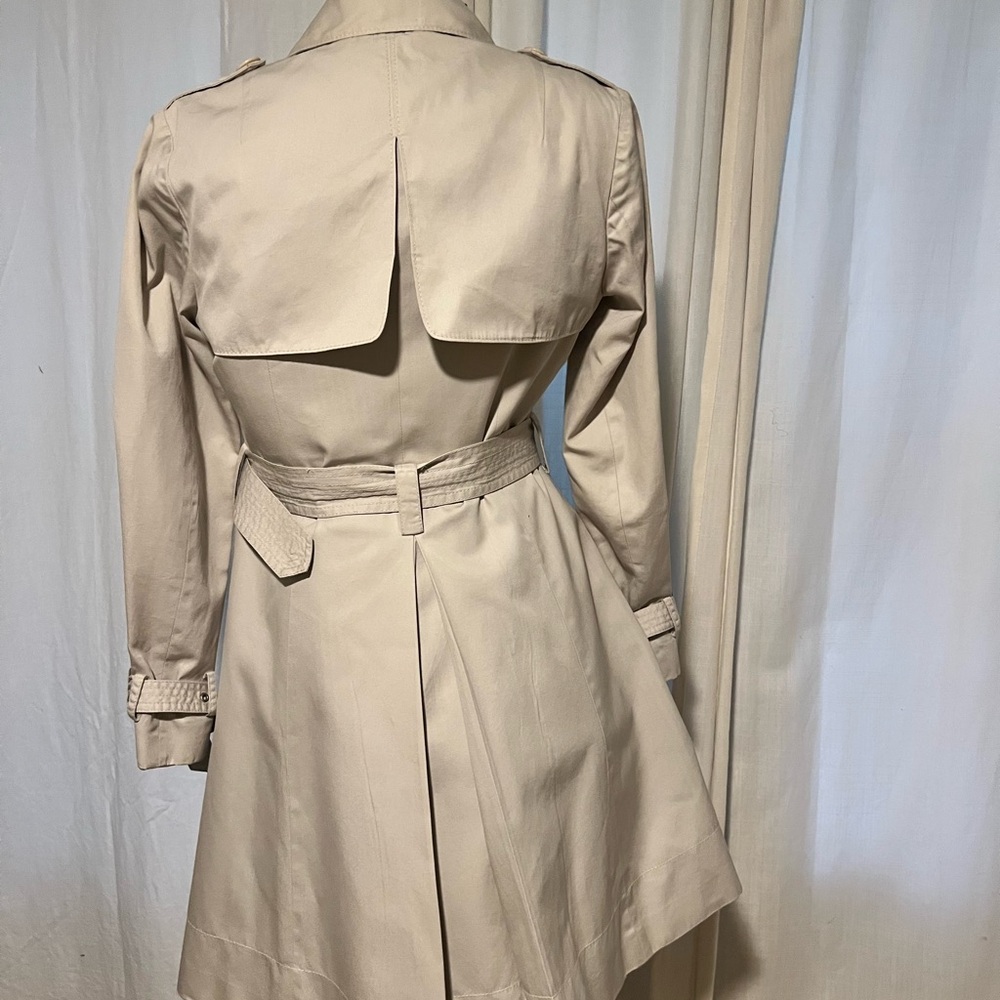 Ted Baker Jinan Light Beige Trench Coat size 2 (L) - Picture 3 of 8